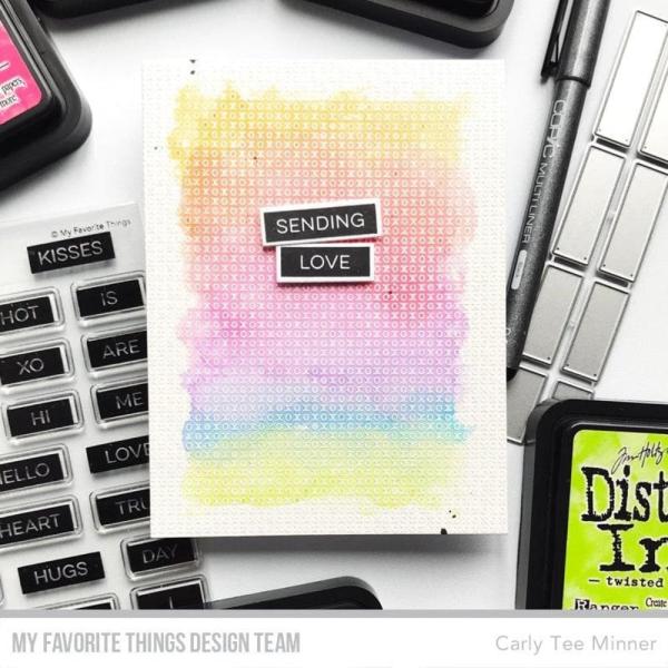 My Favorite Things Stempel "Label Maker Sentiments" Clear Stamp