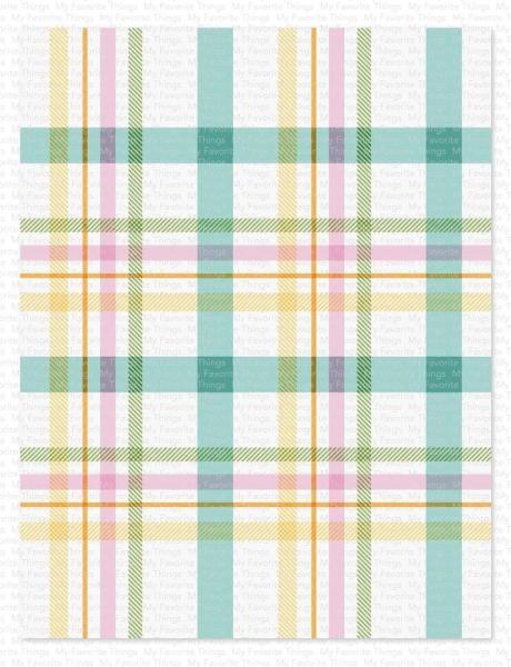 My Favorite Things - Stempel "Plaid" 6x6" Background Clear Stamps