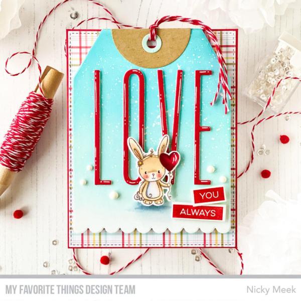 My Favorite Things - Stempel "Plaid" 6x6" Background Clear Stamps