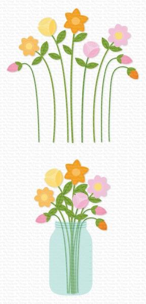My Favorite Things - Stanzschablone "Fresh-Cut Flowers" Die-namics