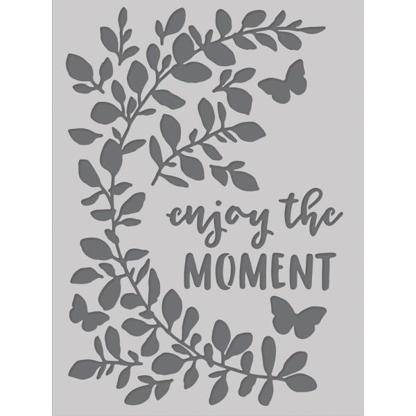 Simple Stories - Schablone "Enjoy the Moment " Stencil