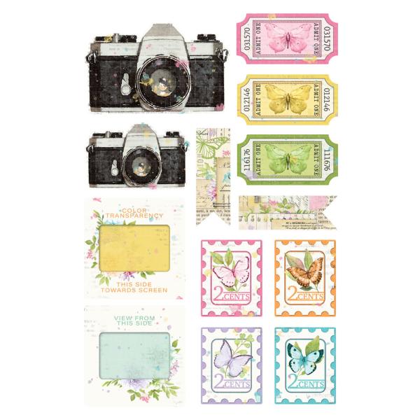 Simple Stories - Aufkleber "Simple Vintage Life in Bloom" Sticker Book