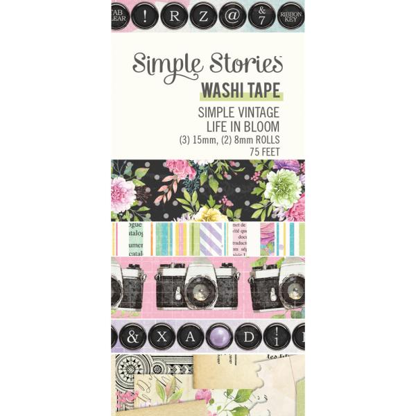 Simple Stories - Washi Tape "Simple Vintage Life in Bloom "