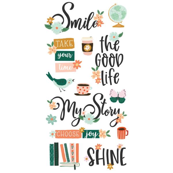Simple Stories - Aufkleber "My Story" Foam Sticker