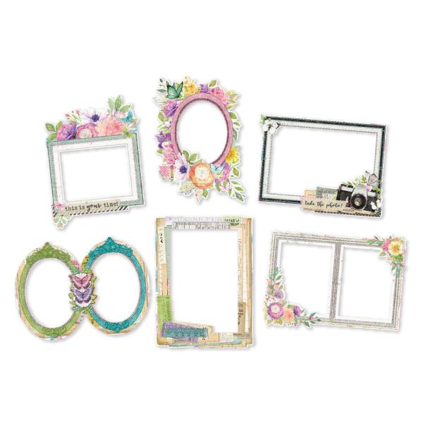 Simple Stories - Chipboard Frames "Vintage Life in Bloom" 