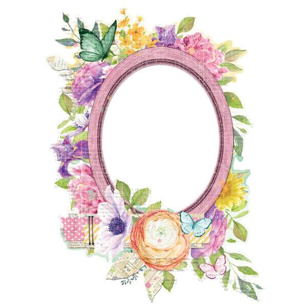 Simple Stories - Chipboard Frames "Vintage Life in Bloom" 