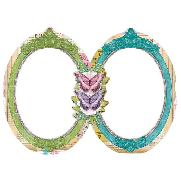 Simple Stories - Chipboard Frames "Vintage Life in Bloom" 