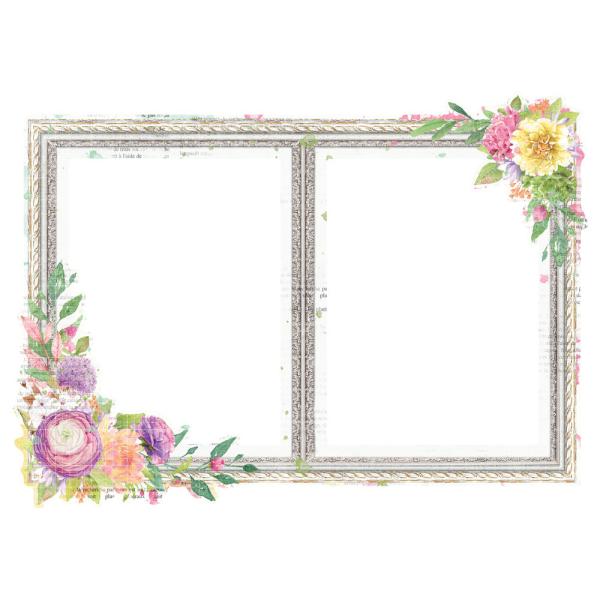 Simple Stories - Chipboard Frames "Vintage Life in Bloom" 