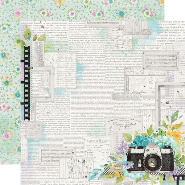 Simple Stories - Collectors Essential Kit "Vintage Life in Bloom" 12 Bogen Designpapier