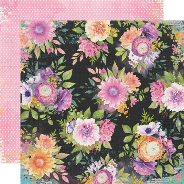 Simple Stories - Collectors Essential Kit "Vintage Life in Bloom" 12 Bogen Designpapier