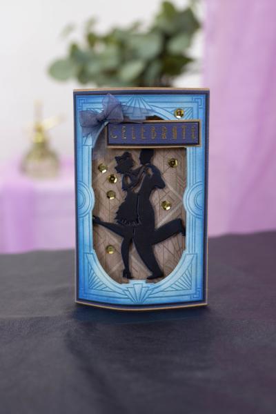 Crafters Companion - Stanzschablone "Charleston Couple" Dies