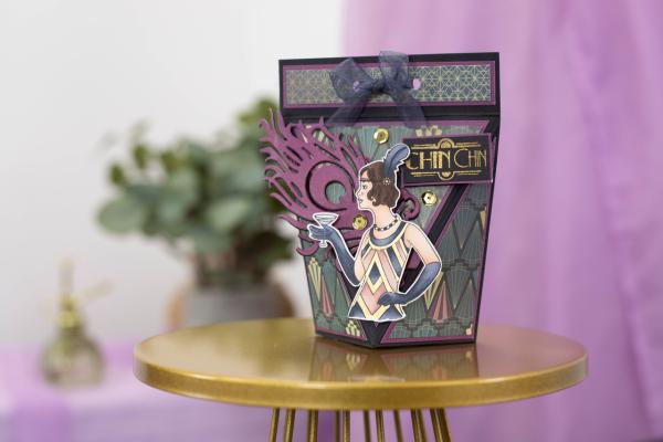 Crafters Companion - Stanzschablone "Fancy Feather" Dies