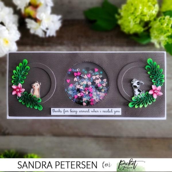 Picket Fence Studios - Streuteile "Diva Hearts" Embellishment