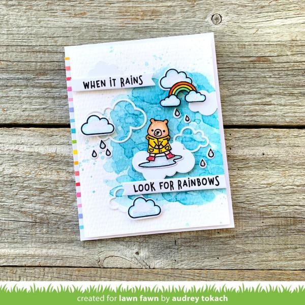 Lawn Fawn - Stempel "Here for You Bear" Clear Stamps