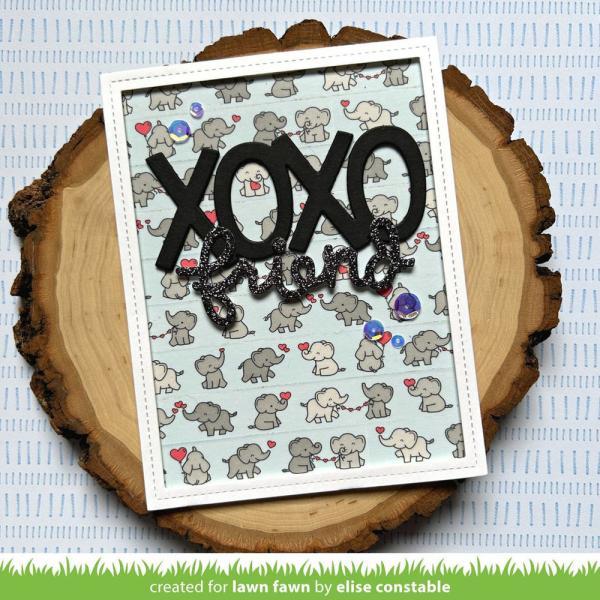 Lawn Fawn - Washi Tape "Elephant Parade "