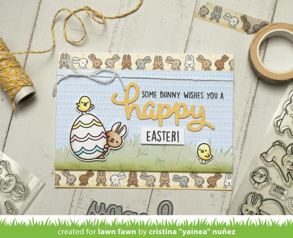 Lawn Fawn - Washi Tape "Hop to It"