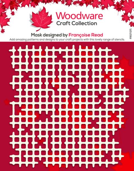 Woodware - Schablone "Worn Mesh" Stencil