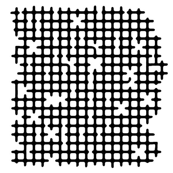 Woodware - Schablone "Worn Mesh" Stencil