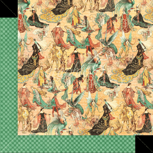 Graphic 45 - Designpapier "Enchanted Forest" Deluxe Collectors Edition 12x12 Inch - 24 Bogen