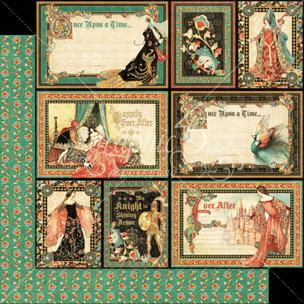 Graphic 45 - Designpapier "Enchanted Forest" Deluxe Collectors Edition 12x12 Inch - 24 Bogen