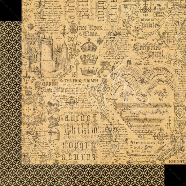 Graphic 45 - Designpapier "Enchanted Forest" Deluxe Collectors Edition 12x12 Inch - 24 Bogen