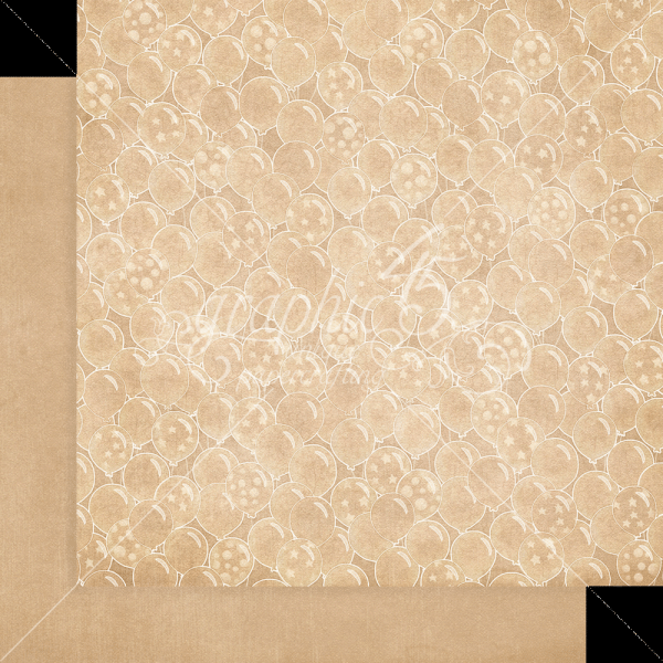 Graphic 45 - Designpapier "Little One" Patterns & Solid Pad 12x12 Inch - 16 Bogen