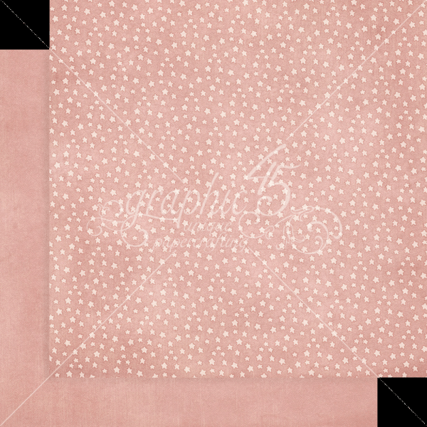 Graphic 45 - Designpapier "Little One" Patterns & Solid Pad 12x12 Inch - 16 Bogen