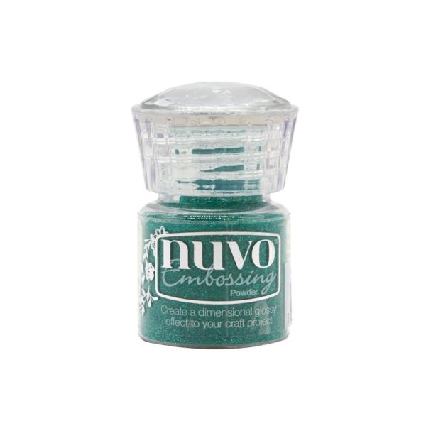 Tonic Studios - Nuvo Embossing Powder "Glimmering greens" Embossing Puder