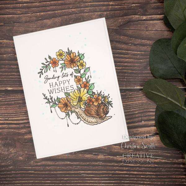 Creative Expressions - Stempelset A6 "Floral Delivery" Clear Stamps