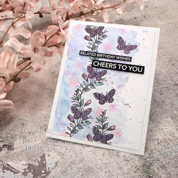 Creative Expressions - Stempelset A6 "Tranquil Garden" Clear Stamps