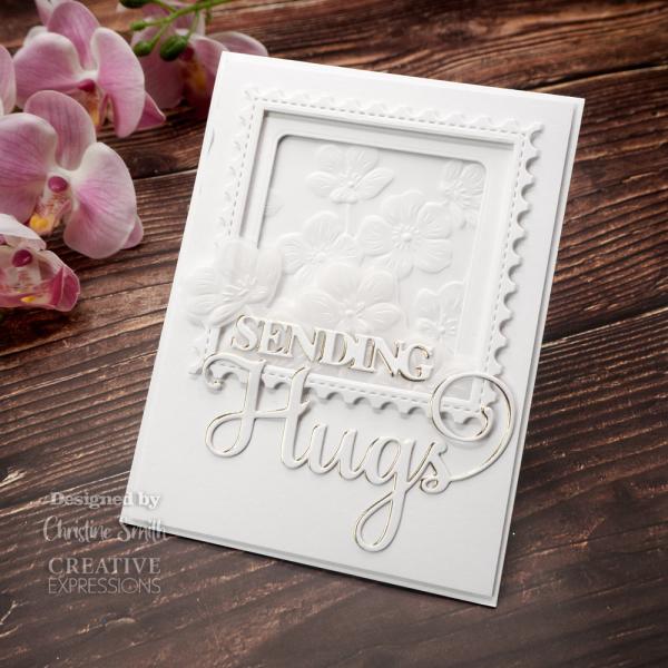 Creative Expressions - 3D Embossingfolder 6x6 Inch "Butterfly Garden" Prägefolder 