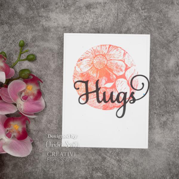 Creative Expressions - 3D Embossingfolder 6x6 Inch "Cosmos Bouquet" Prägefolder 
