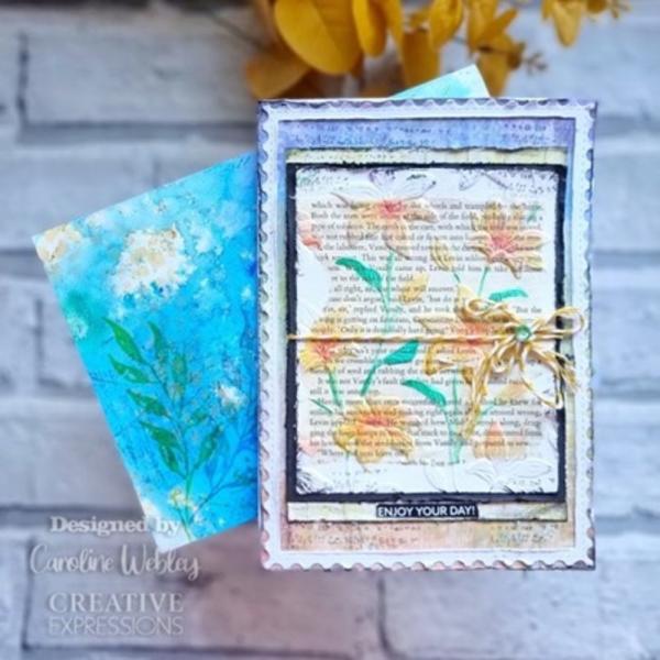 Creative Expressions - 3D Embossingfolder 6x6 Inch "Lovely Lilies" Prägefolder 