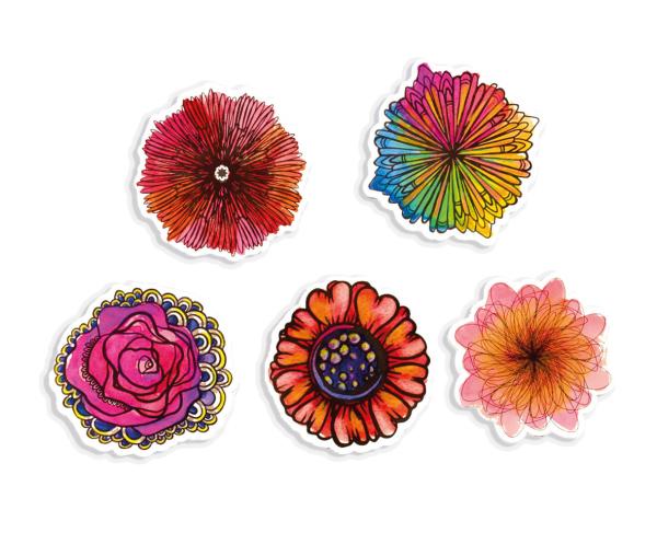 Art By Marlene - Stanzteile "Fabulous Florals" Essentials Die Cuts Paper Tags