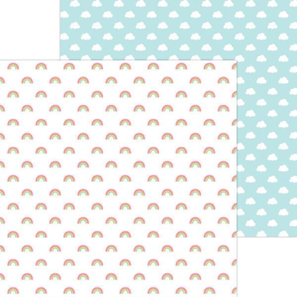 Doodlebug Design - Designpapier "Over The Rainbow" Paper Pack 6x6 Inch - 24 Bogen