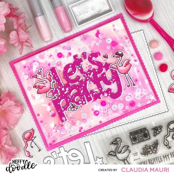 Heffy Doodle - Pailetten "Tickled Pink" Sparkle Mix