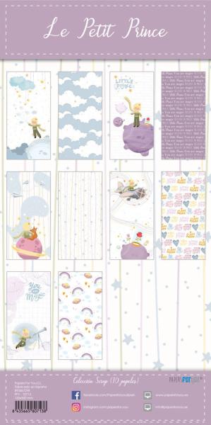 Papers For You - Designpapier "Le Petit Prince" Scrap Paper Pack 6x12 Inch - 10 Bogen 