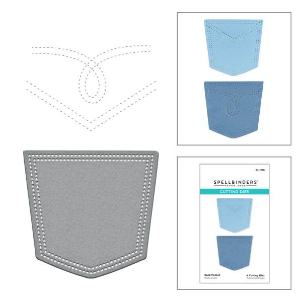 Spellbinders - Stanzschablone "Back Pocket" Dies