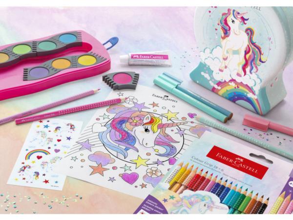 Faber Castell "Colour Grip Water-soluble & Sparkle Pastel Pencils"