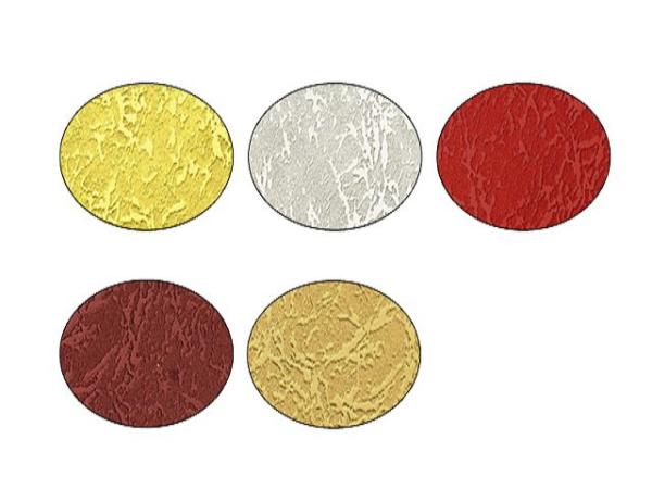 Kreativkarton "Karat metallic", 50x70cm, 5 Blatt, farbig sortiert
