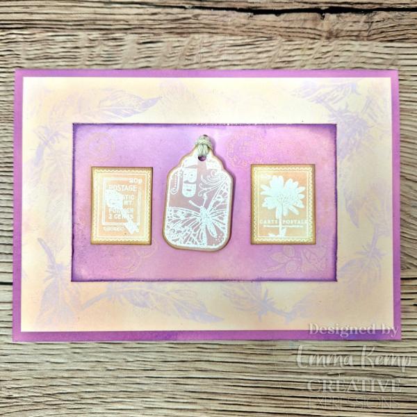 Woodware - Stempelset "Garden Journal" Clear Stamps 