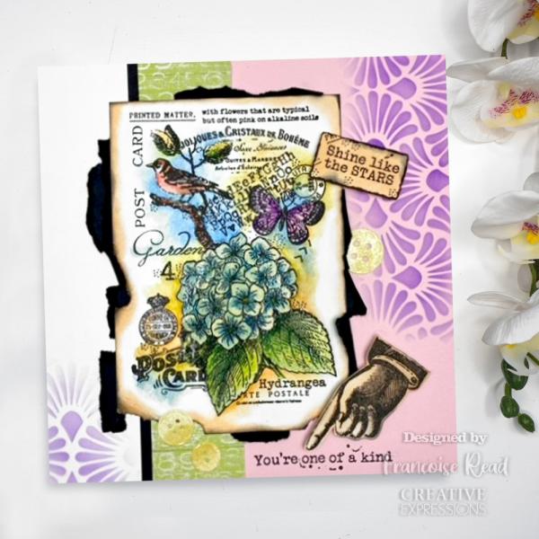 Woodware - Stempel "This Way " Clear Stamps
