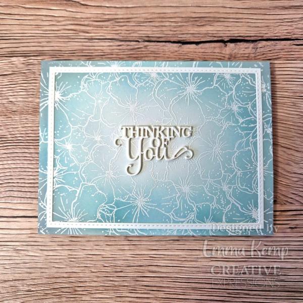 Creative Expressions - Stempel A6 "Speckled Blooms" Clear Stamps