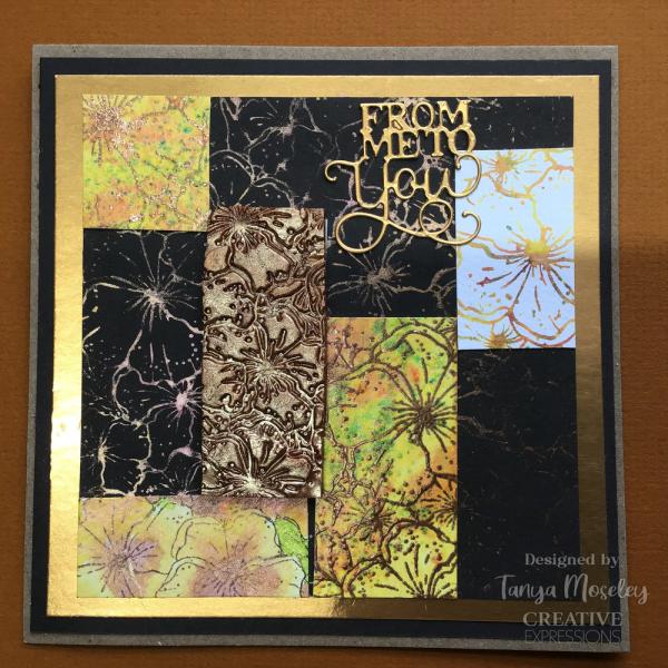 Creative Expressions - Stempel A6 "Speckled Blooms" Clear Stamps
