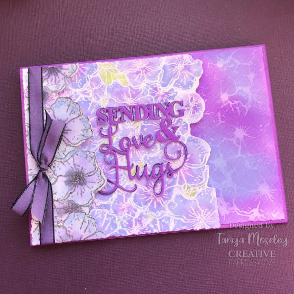 Creative Expressions - Stempel A6 "Speckled Blooms" Clear Stamps