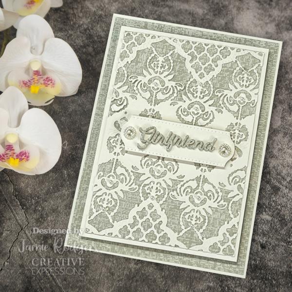 Creative Expressions - Stanzschablone "Wings of Wonder Moroccan Lace Border" Craft Dies
