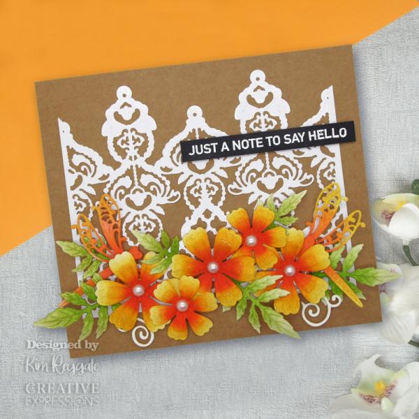 Creative Expressions - Stanzschablone "Wings of Wonder Moroccan Lace Border" Craft Dies