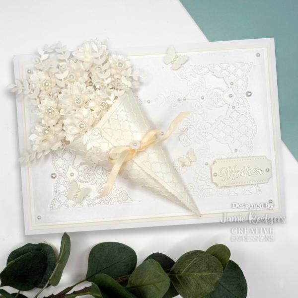 Creative Expressions - Stanzschablone "Wings of Wonder Moroccan Lace Border" Craft Dies