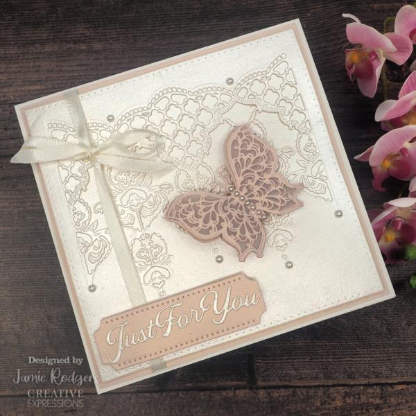 Creative Expressions - Stanzschablone "Wings of Wonder Moroccan Lace Border" Craft Dies