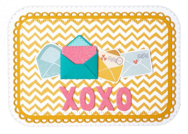 Creative Craft Lab - Studio Light - Stanzschablone "Happy Mail" Dies